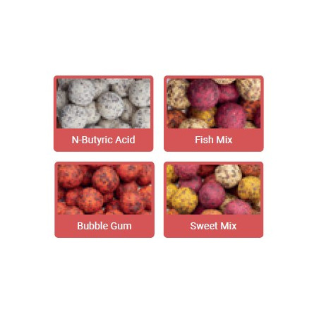 Kulki Meus hakowe Focus 90g - 8mm Truskawka&Ryba