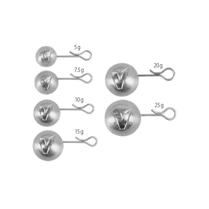 Ciężarki spinningowe Dragon 5 / 7,5 / 10 / 15 / 20 / 25g / 6 (zestaw)szt. Ciężarki spinningowe Dragon 5 / 7,5 / 10 / 15 / 20 / 25g / 6 (zestaw)szt.