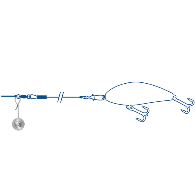 Ciężarki spinningowe Dragon 5g / 3szt. Ciężarki spinningowe Dragon 5g / 3szt.