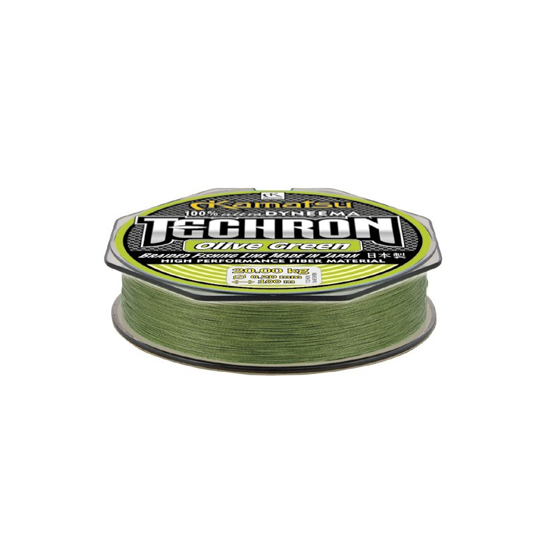 Plecionka przyponowa Kamatsu Techron Olive Green 10m 0,16mm