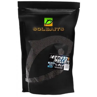 Pellet zanętowy Method Pellets Black Premium Solbaits