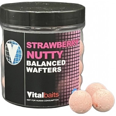 Przynęta Balanced Wafters Strawberry Nutty Vital Baits