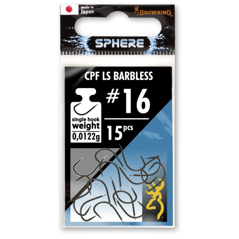 Haczyki Browning Sphere CPF LS Barbless hak 13 Haczyki Browning Sphere CPF LS Barbless hak 13