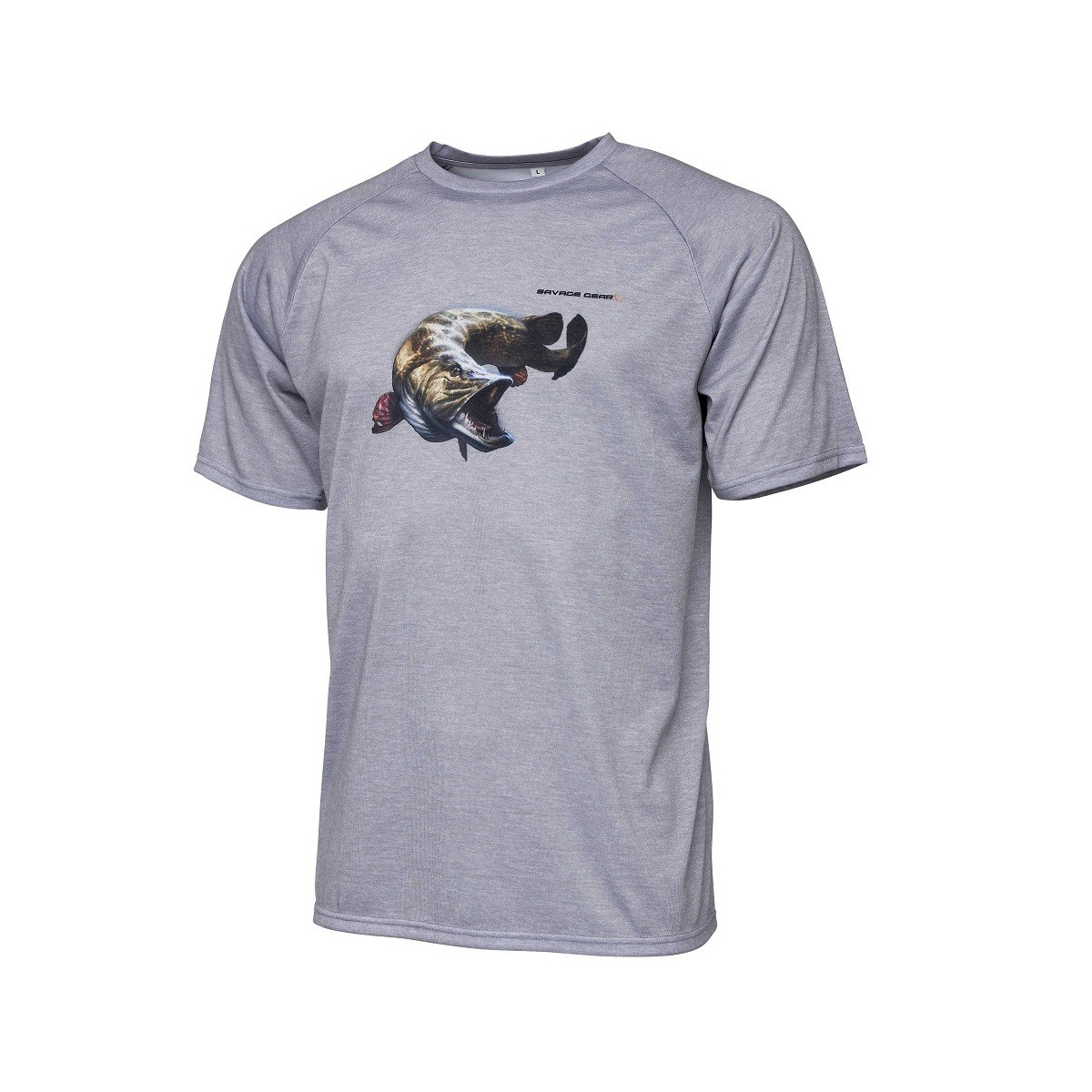 t-shirt-pike-tee-flinth-grey-melange-savage-gear