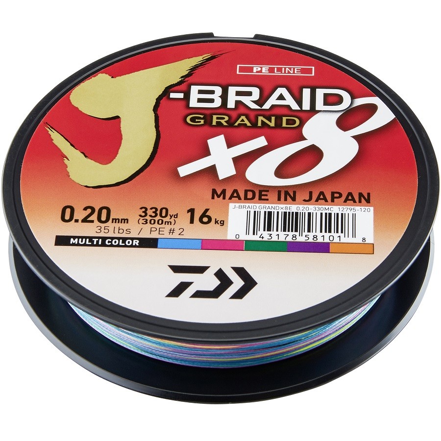 plecionka-j-braid-grand-x8-multikolor-300m-daiwa plecionka-j-braid-grand-x8-multikolor-300m-daiwa