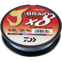 Plecionka Daiwa J-Braid Grand X8 Multikolor 300m 0,24mm Plecionka Daiwa J-Braid Grand X8 Multikolor 300m 0,24mm