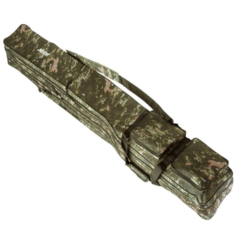 Pokrowiec 3 komorowy + kieszeń na podbierak UJ-XRW Jaxon 145cm Pokrowiec 3 komorowy + kieszeń na podbierak UJ-XRW Jaxon 145cm