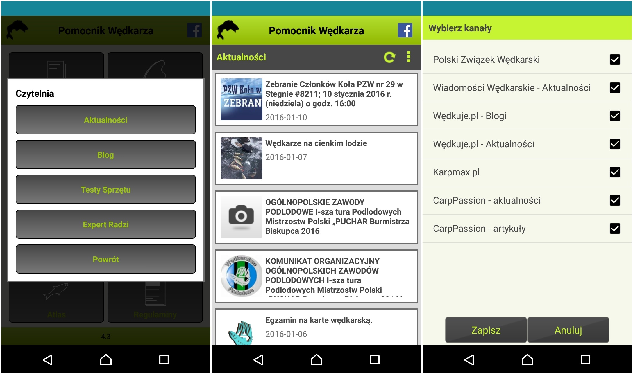 Pomocnik Wędkarza – nowa aplikacja mobilna