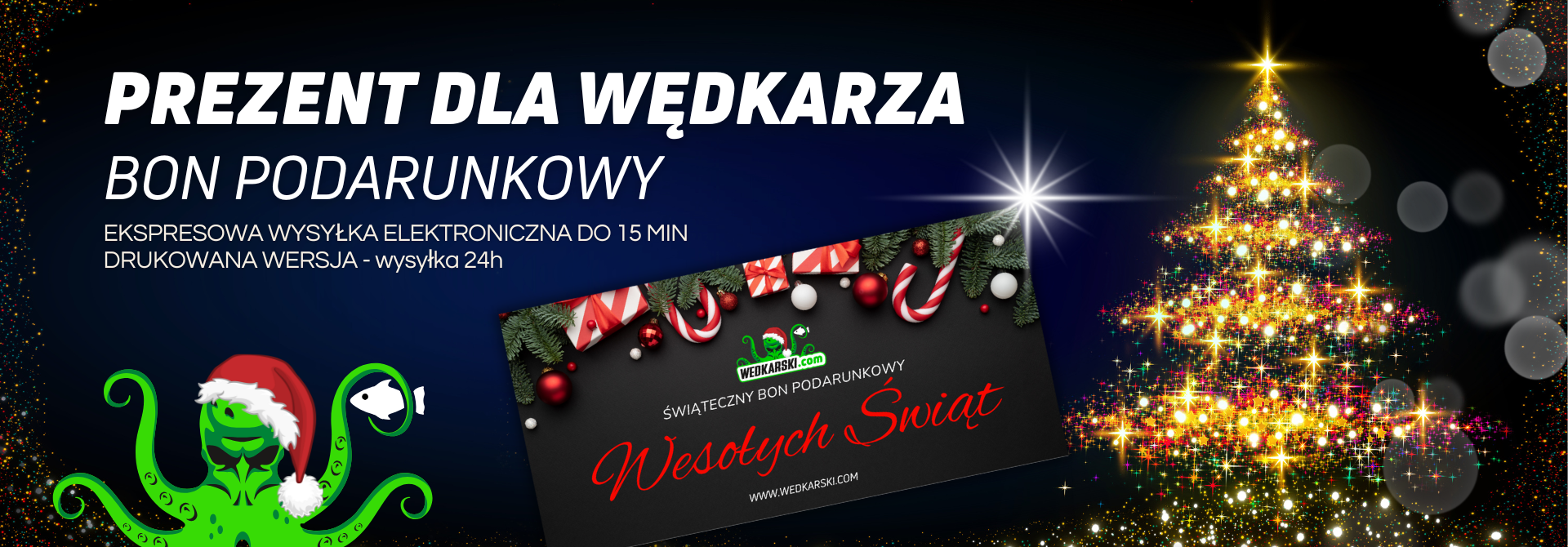 Bon podarunkowy dla wędkarza