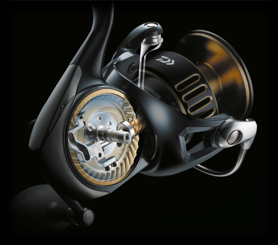 Kołowrotek morski Daiwa Saltiga 18000-H Konstrukcja